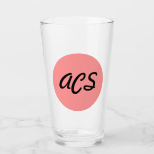 Copo De Pint Rosa de um vidro bebendo Conch Seashell