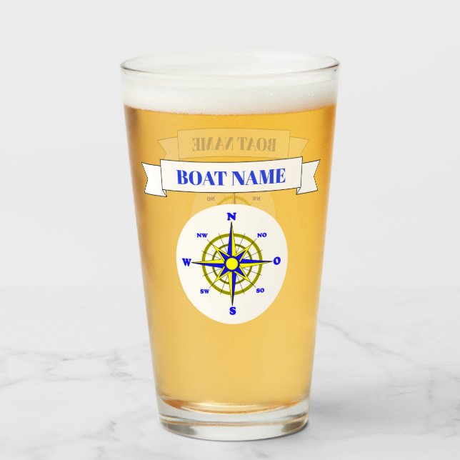 Copo De Pint Rosa dos ventos (Frente (Preenchido))
