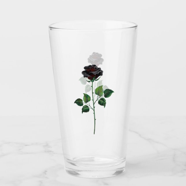 Copo De Pint Rosa preto (Frente)