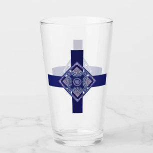 Copo De Pint Rosace Azul