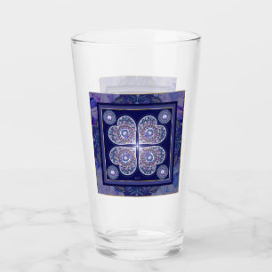 Copo De Pint Rosace Azul