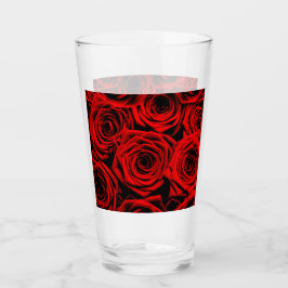 Copo De Pint Rosas vermelhas vermelhas