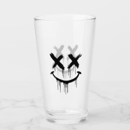 Copo De Pint Rosto sorridente.