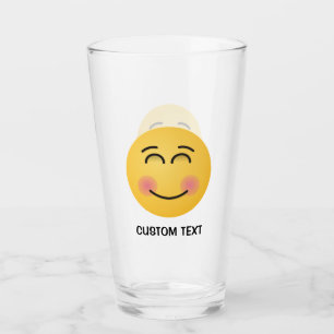 Copo De Pint Rosto sorridente com olhos sorridentes