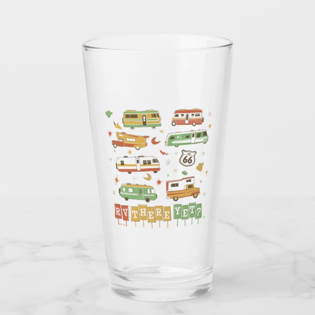 Copo De Pint Rota 66 RV Lá Ainda (Frente)