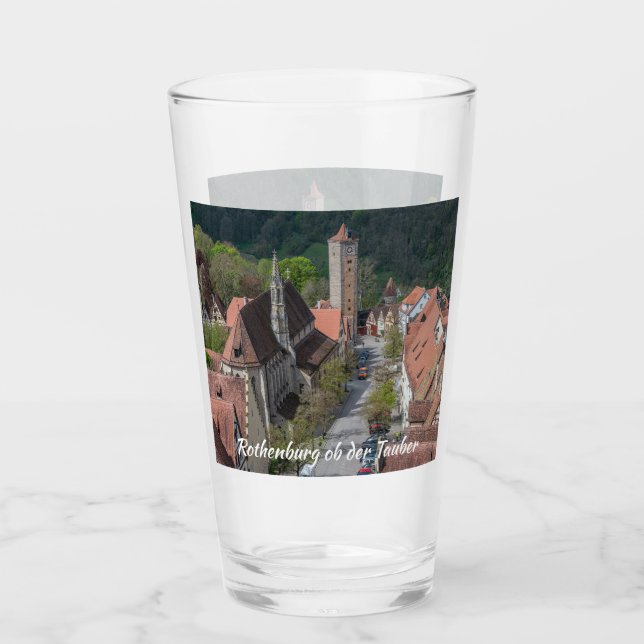 Copo De Pint Rothenburg ob der tauber — cidade antiga de cima (Frente)