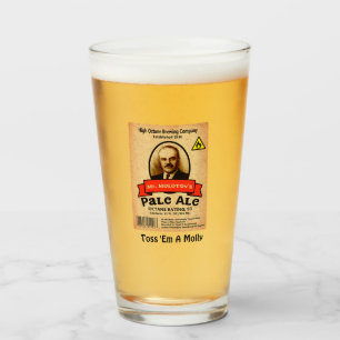 Copo De Pint Rótulo de Ale Pale do Sr. Molotov