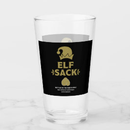 Copo De Pint Rótulos Engraçados de Cerveja de Natal