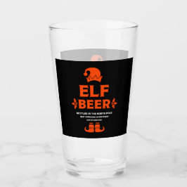 Copo De Pint Rótulos Engraçados de Cerveja de Natal