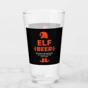 Copo De Pint Rótulos Engraçados de Cerveja de Natal