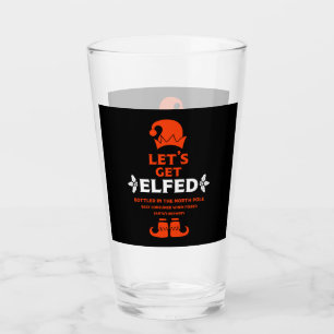 Copo De Pint Rótulos Engraçados de Cerveja de Natal