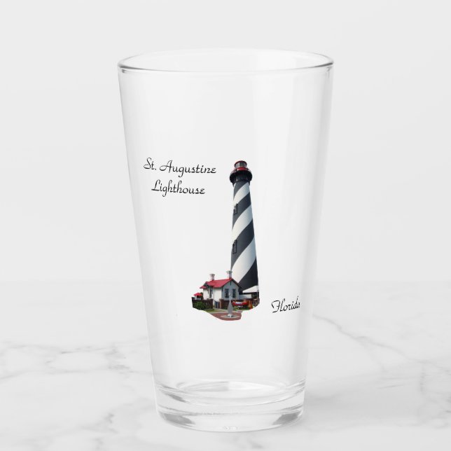 Copo De Pint Rua. Agostinho Lighthouse glass (Frente)
