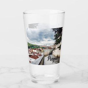Copo De Pint Rua em Praga centro