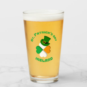 Copo De Pint Rua Irlandesa Personalizada. Dia de Patrick