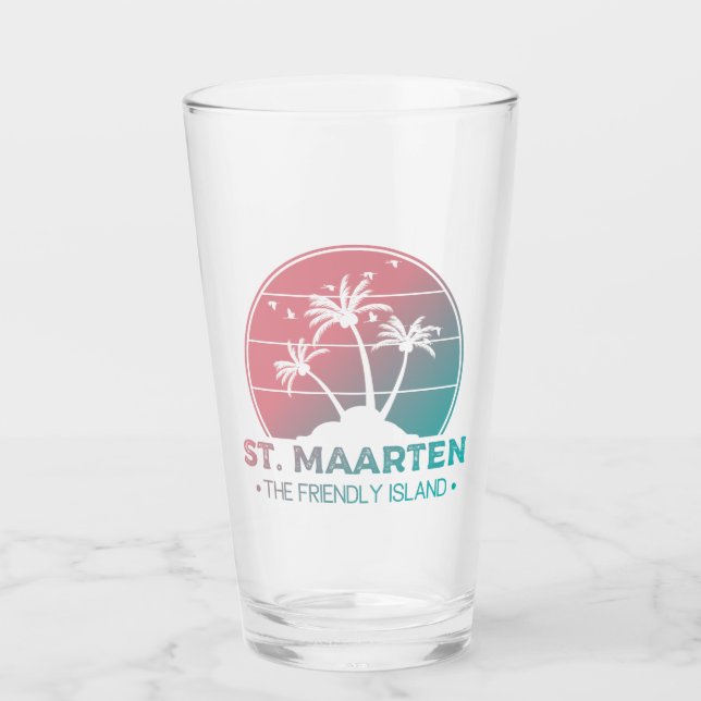Copo De Pint Rua. Maarten | Gradiente Retroativo Sint Martin (Frente)