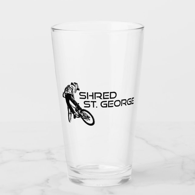 Copo De Pint Ruas de compartilhamento George Utah Mountain Biki (Frente)