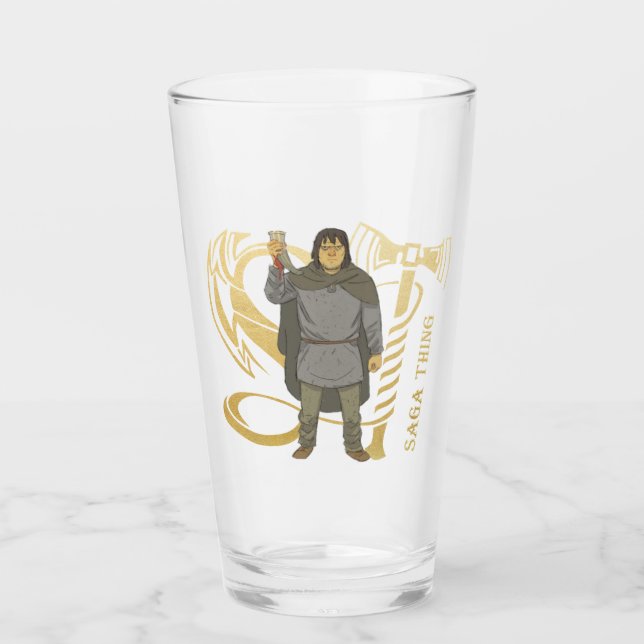Copo De Pint Saga Thing e Egil Glass (Frente)