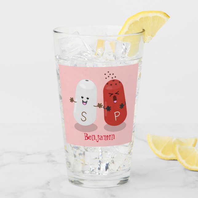 Copo De Pint Sal kawaii e cartografia dos pimentões (Gelo traseiro)