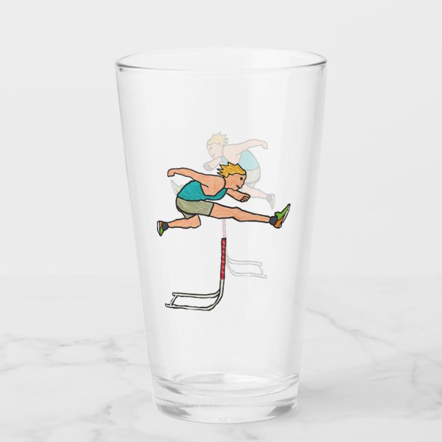 Copo De Pint Saltando Obstáculos (Frente)