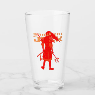 Copo De Pint Samurai Jack Red Warrior Graphic