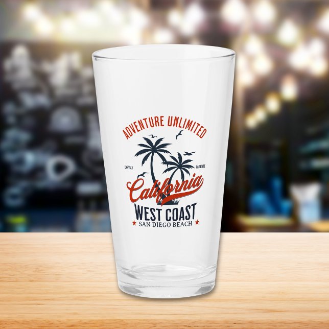 Copo De Pint San Diego California Beach Funny San Diego  (Criador carregado)