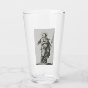 Copo De Pint Santa Ágata da Sicília Graça Vulcânica Arte