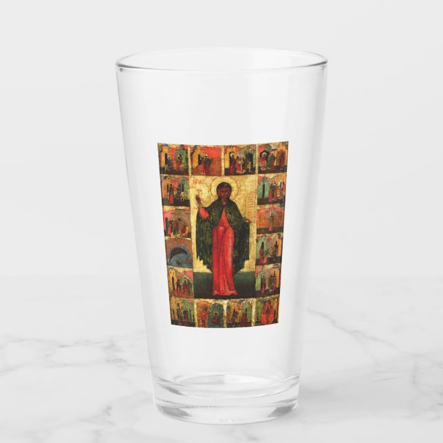 Copo De Pint Santa Anastácia a Libertadora Arte Bizantina (Frente)