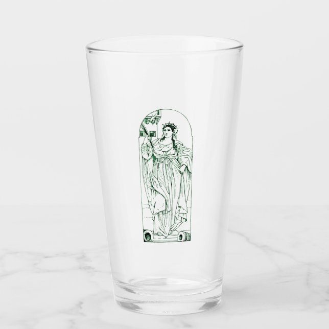 Copo De Pint Santa Bárbara Virgem e mártir (Frente)