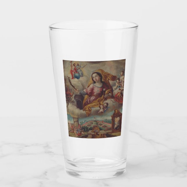 Copo De Pint Santa Bárbara Virgem e mártir (Frente)