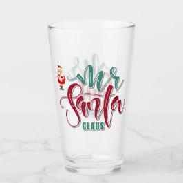 Copo De Pint Santa Claus Glass
