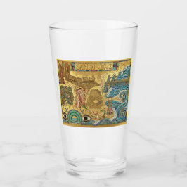 Copo De Pint Santa Cruz California Mosaic Map Boardwalk Beach