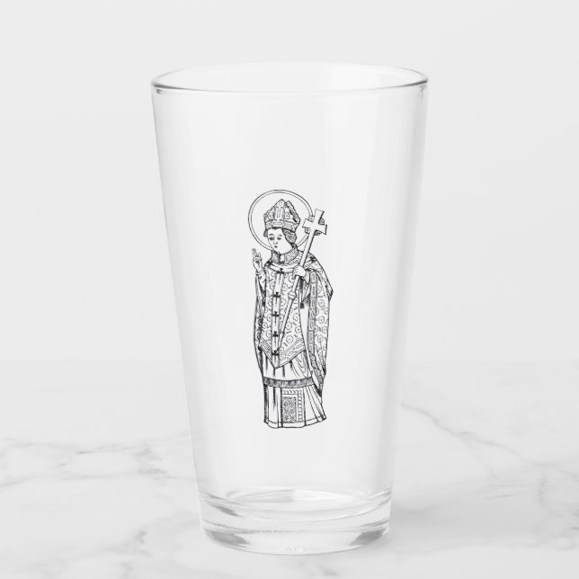 Copo De Pint Santo Deiniol Abade e Bispo (Frente)
