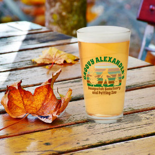 Copo De Pint Santuário Engraçado Personalizado