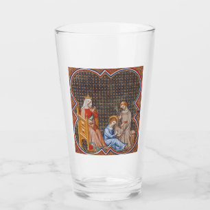Copo De Pint São Luís IX da França Patrono dos Reis Arte