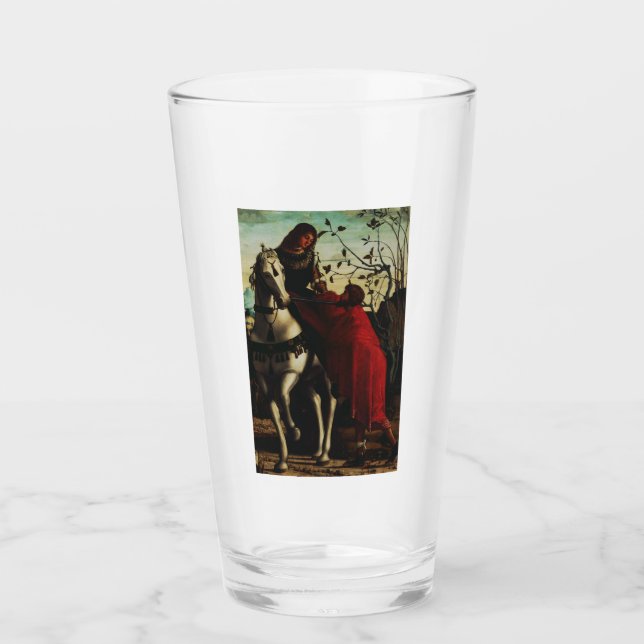 Copo De Pint São Martinho de Tours Compartilhando a Capa Arte F (Frente)