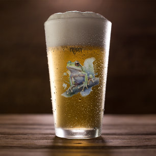 Copo De Pint Sapo de Árvore de Cores de Água Cuja Cadeia, perso