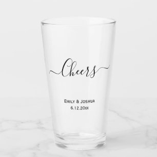 Copo De Pint Saúde Casamento de Nome de Noiva Personalizada