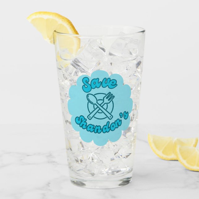 Copo De Pint SAVE SHANDON'S - Rob's Diner - The Crossing (Gelo frontal)