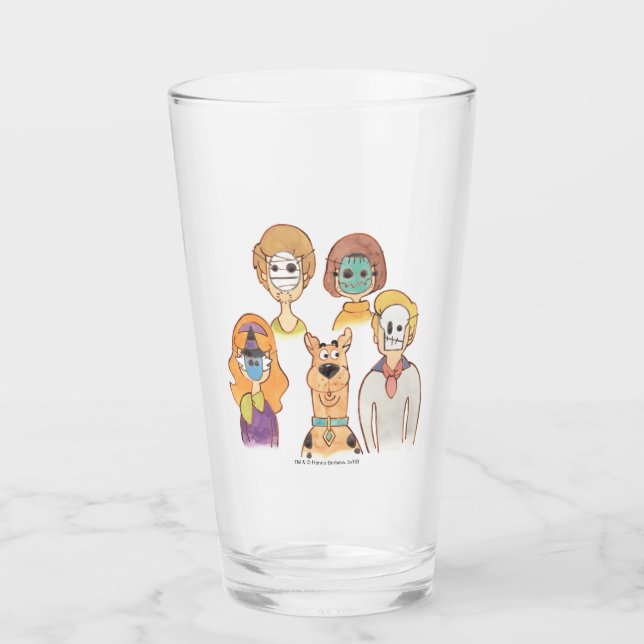 Copo De Pint Scooby-Doo | Nossos Máscaras de Halloween (Frente)