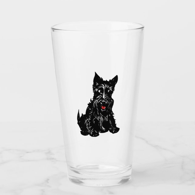 Copo De Pint Scottish Terrier (Frente)
