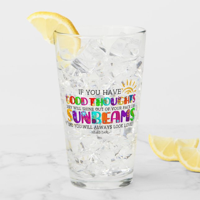 Copo De Pint Se Tiver Boas Ideias Eles Irão Brilhar (Gelo frontal)