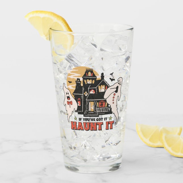 Copo De Pint Se você o tem, assombra-o (Gelo frontal)