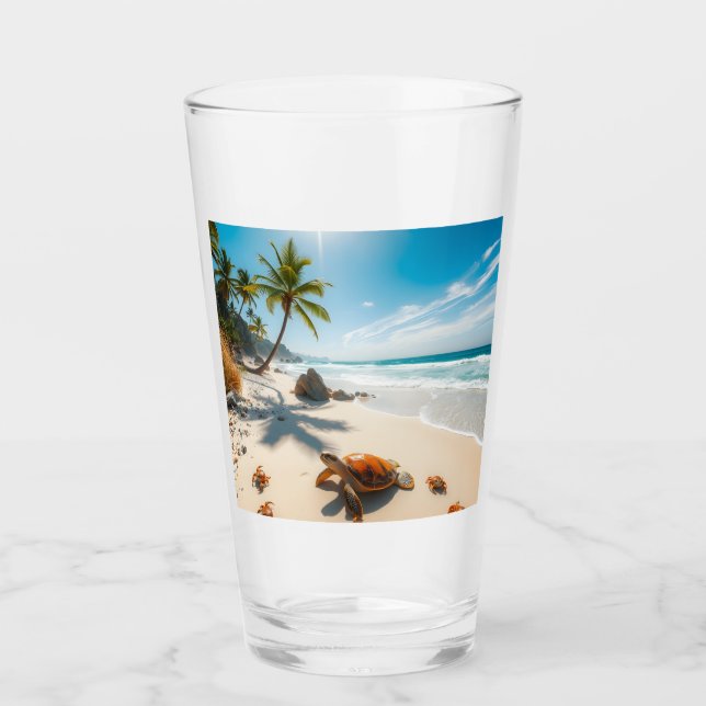 Copo De Pint Sea  Crabs on Tropical Beach – Serene Ocea (Frente)