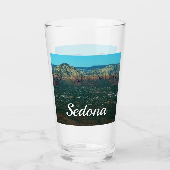 Copo De Pint Sedona e Coffee Pot Rock vistos de cima (Frente)