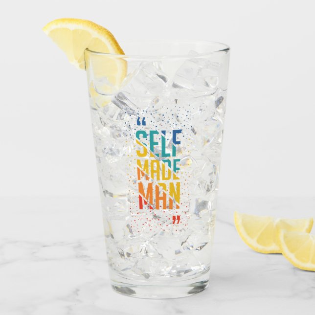 Copo De Pint Self Made Man | Funny LGBTQ | Pride Month (Gelo frontal)