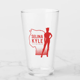 Copo De Pint Selina Kyle Catwoman Outline Logo