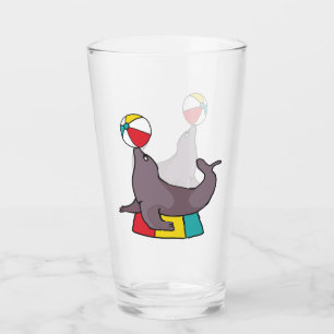 Copo De Pint Selo de Execução de Circo