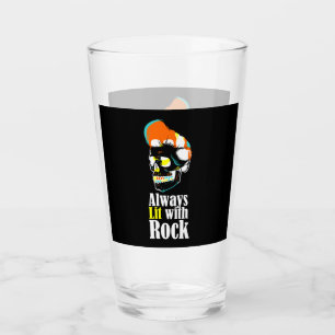 Copo De Pint Sempre iluminado com rocha