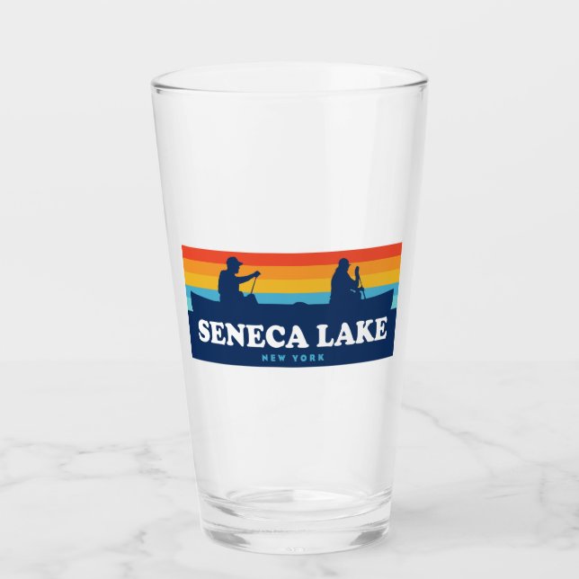 Copo De Pint Seneca Lake New York Canoe (Frente)