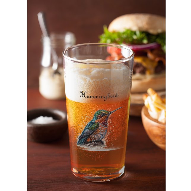 Copo De Pint Serenata de Hummingbird, personalizada (Criador carregado)